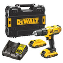 DeWalt DCD776D2T-GB Li-Ion XR 18V Cordless Combi Drill With 2 x 2.0Ah Batteries, Charger And Case.