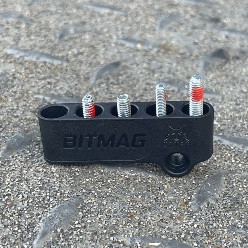 BitMag - Magnetic Bit Holder - for Drills and Drivers - Black