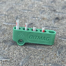 BitMag Magnetic Bit Holder for Drills and Drivers - Hitachi Green