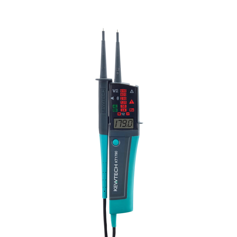 2 Pole LED & LCD Voltage Tester
