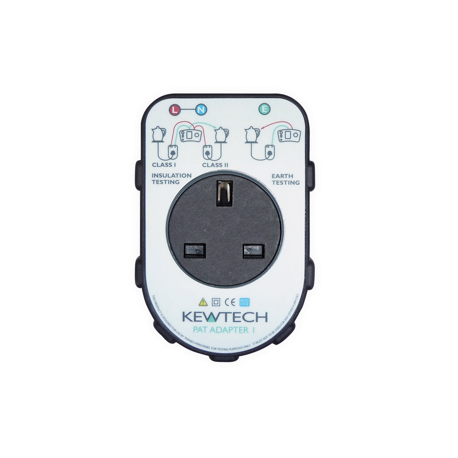Kewtech Patadapter Portable Appliance Adaptor Box
