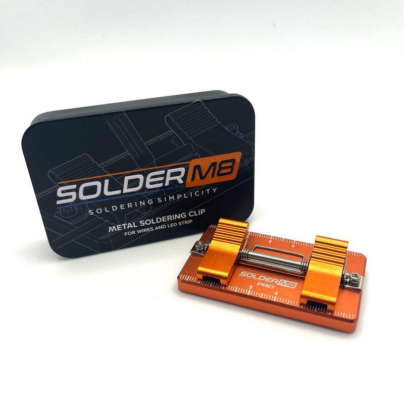 SolderM8 PRO LED Strip Light Connector Tool (Orange)