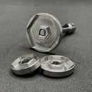 Brocket Conduit Bush Socket Set 20mm 25mm 32mm Stainless Steel (No Case)