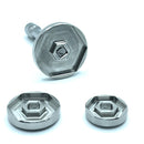 Brocket Conduit Bush Socket Set 20mm 25mm 32mm Stainless Steel (No Case)