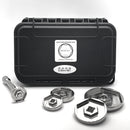 Brocket Conduit Bush Socket Set 20mm 25mm 32mm 38mm 50mm Stainless Steel (In Case)