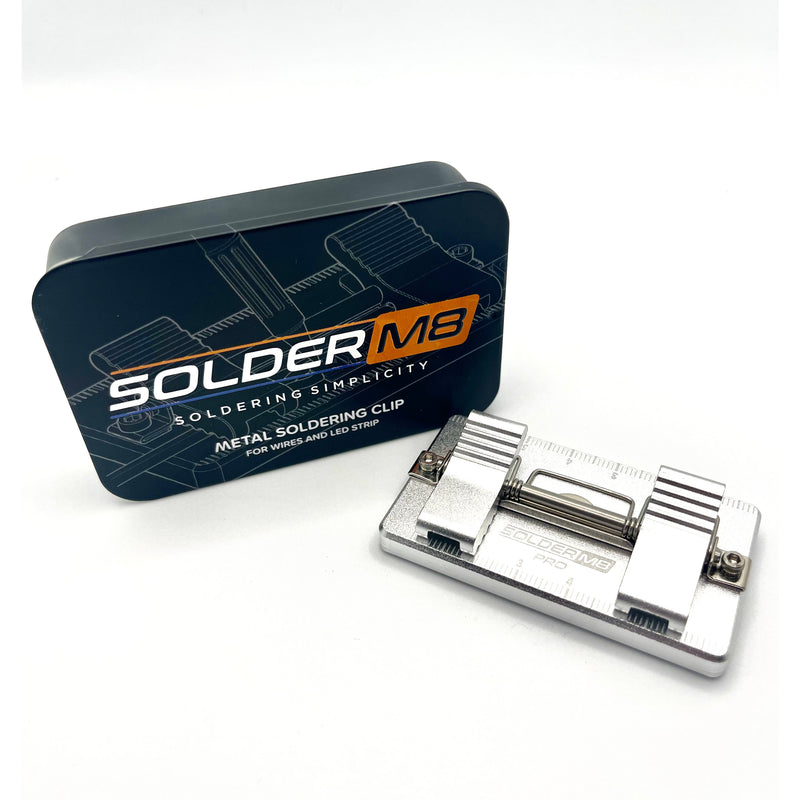 SolderM8 PRO LED Strip Light Connector Tool (Silver)